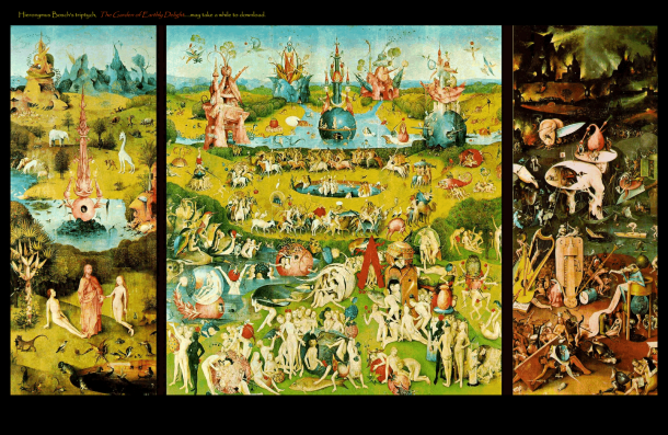 Dantes Inferno Lust - bosch garden