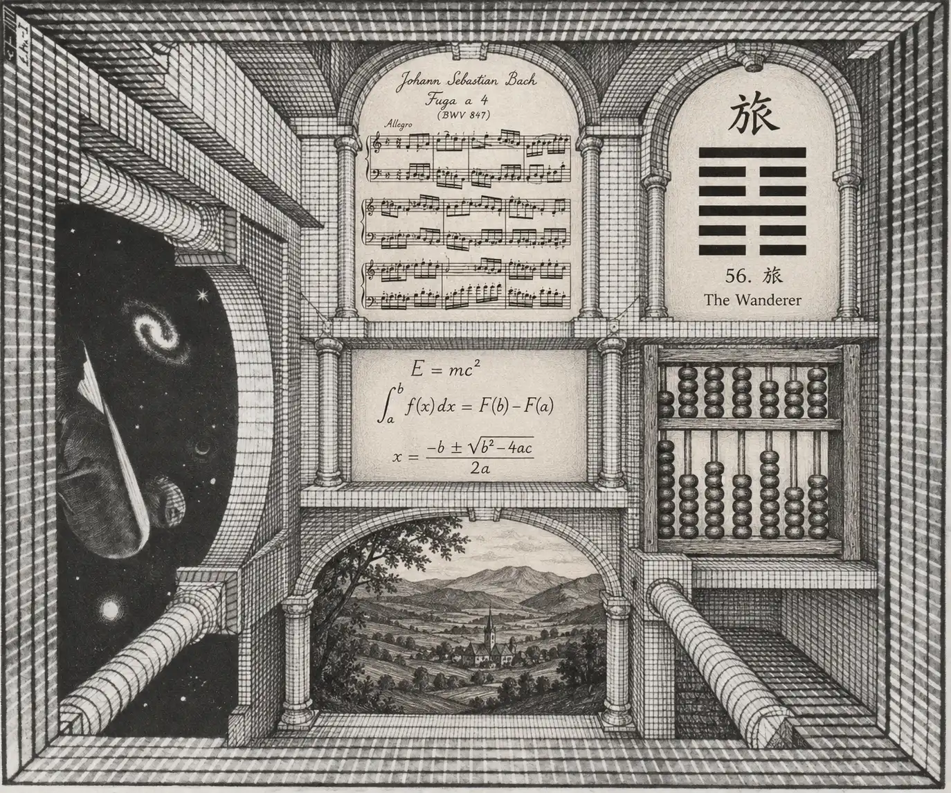 Hofstadter’s Goedel Escher Bach: An Eternal Golden Braid and The Glass Bead Game